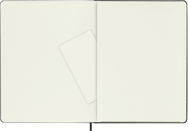 NOTEBOOK XL DOT BLK HARD