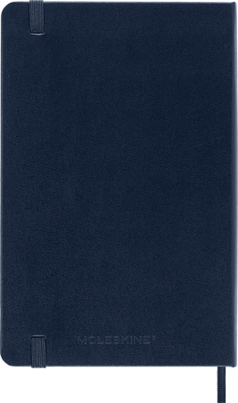 NOTEBOOK MED RUL SAPPHIRE BLUE HARD