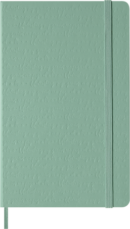 NTBK PLAIN LG SAGE GREEN+TEXT HARD