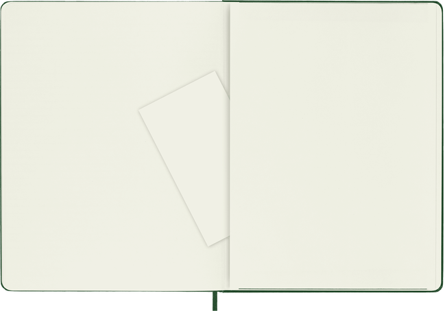 NOTEBOOK XL DOT MYRTLE GREEN HARD