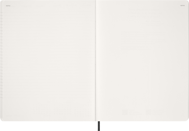 ESSENTIAL PLANNER WKLY VERT XXL BLACK