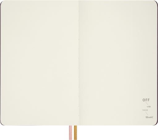 LE ALICE NOTEBOOK LARGE PLAIN NO BOX