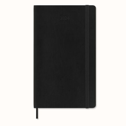 12M WKLY NTBK LG BLK SOFT