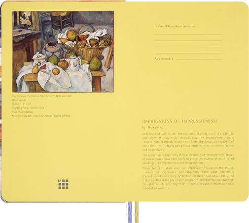 PLANNER UNDATED L IMPRESSIONISM NO LOGO