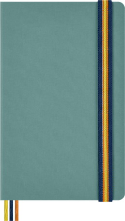 K-WAY GREEN MINE LARGE RULED NTBK
