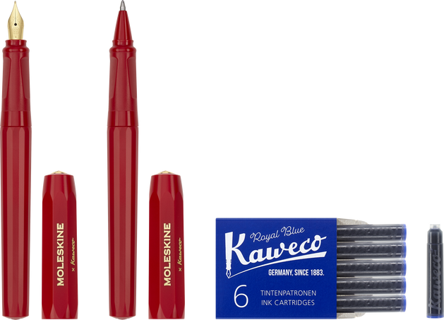 MSK X KAWECO PEN SET M NIB RED