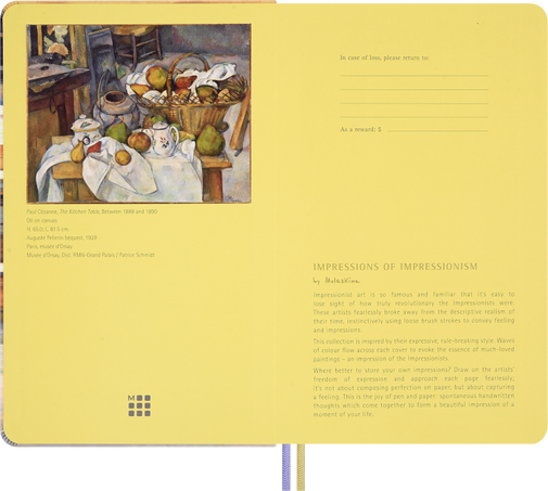 PLANNER UNDATED LARGE-MUSEE D'ORSAY SKU2