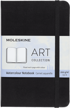 ART WATERCOLOUR NTBK PK BLACK