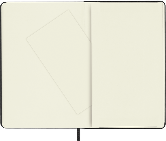 NOTEBOOK MED PLA BLK HARD