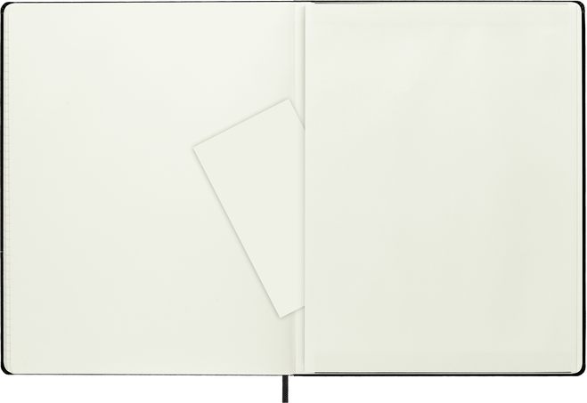 NOTEBOOK XXL RUL BLK HARD