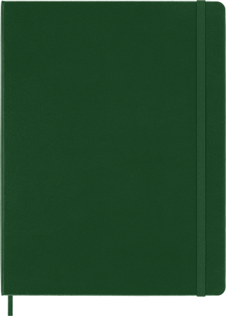 NOTEBOOK XL RUL MYRTLE GREEN HARD