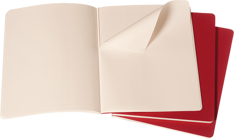 CAHIER JNLS XL RUL CRANB.RED