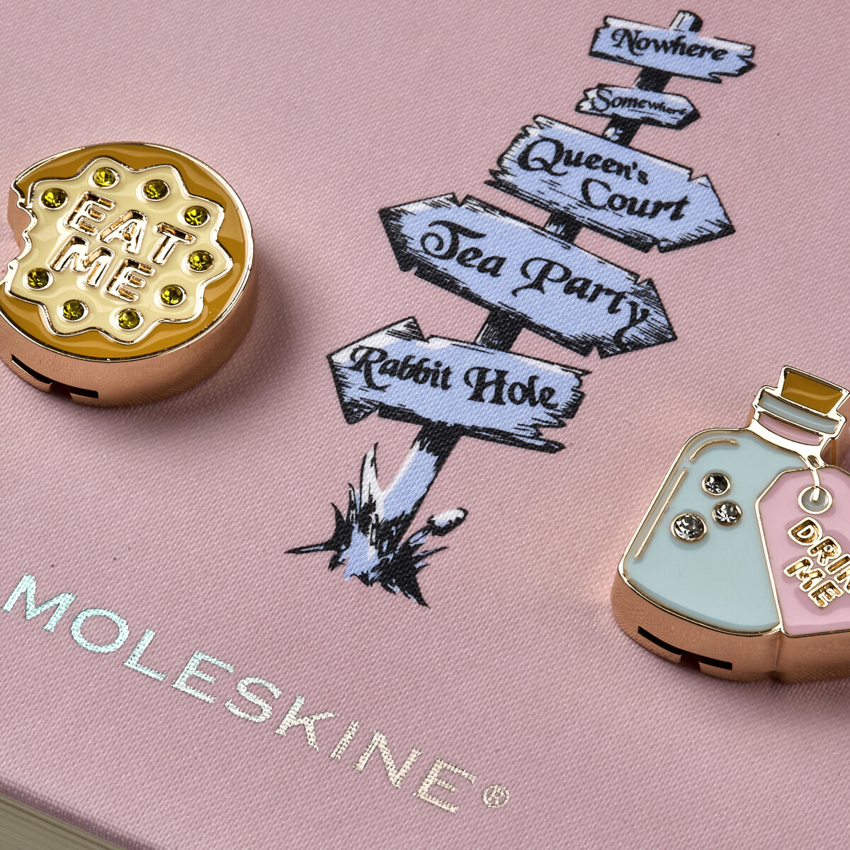 Personalization Pins - Alice's Adventures in Wonderland